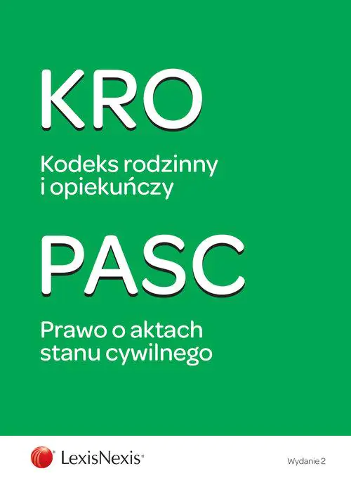 Książka - Kodeks rodzinny i opiekuńczy Prawo o aktach stanu cywilnego
