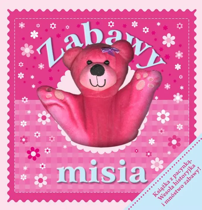 Książka - Zabawy misia + pacynka WILGA