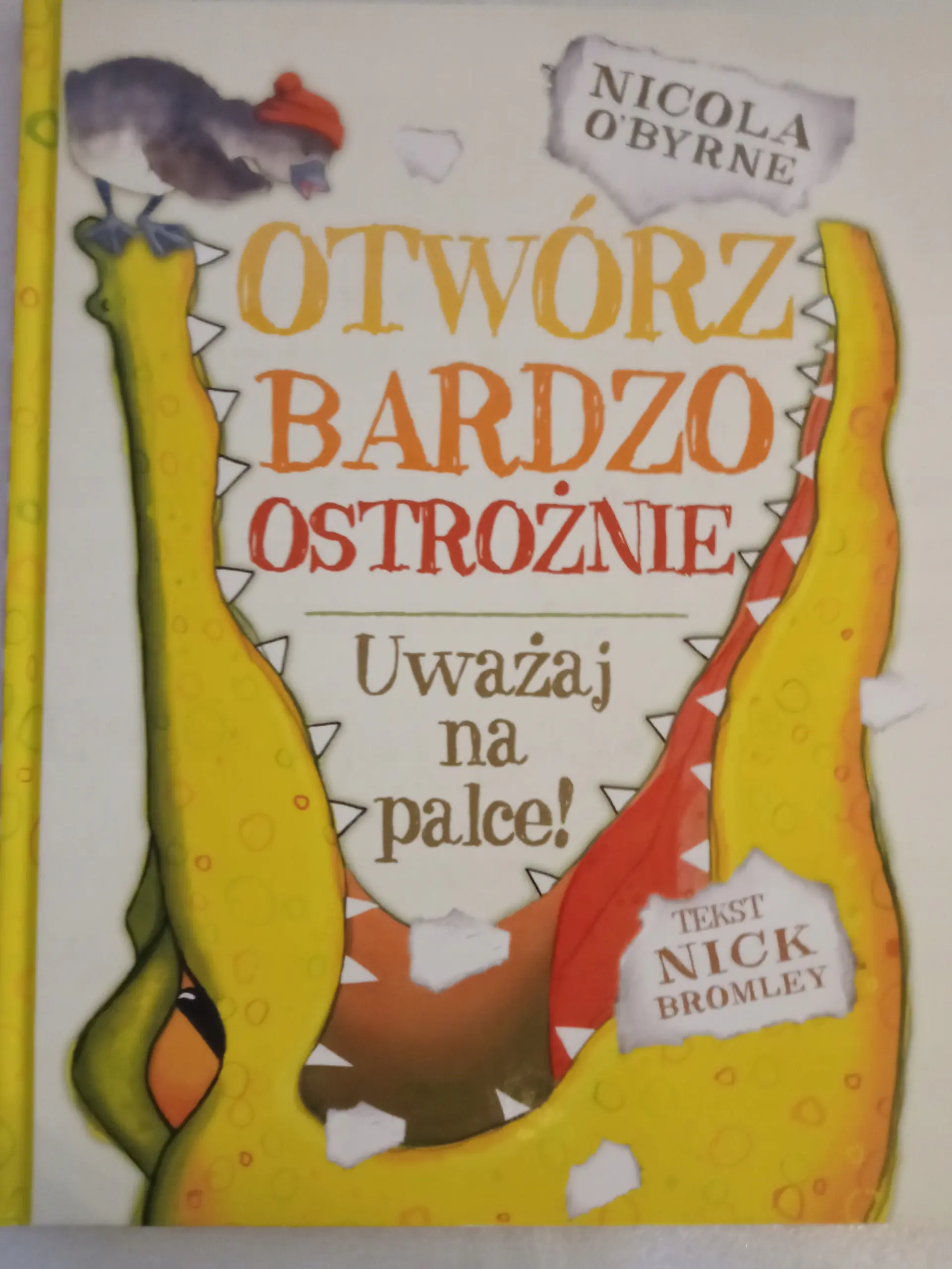 Książka - Otwórz bardzo ostrożnie