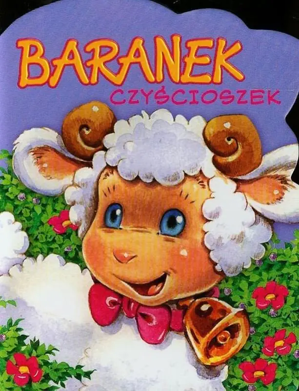 Książka - Baranek Czyścioszek Wykrojnik