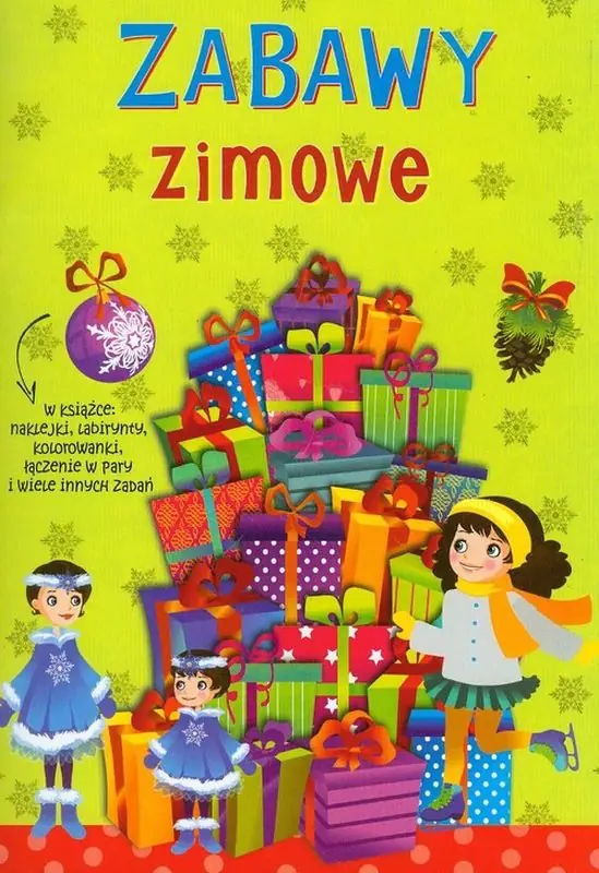 Książka - Zabawy zimowe
