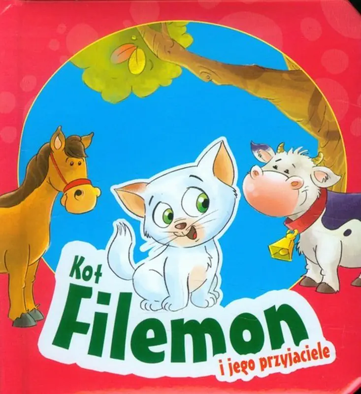 Książka - Kot Filemon i jego przyjaciele