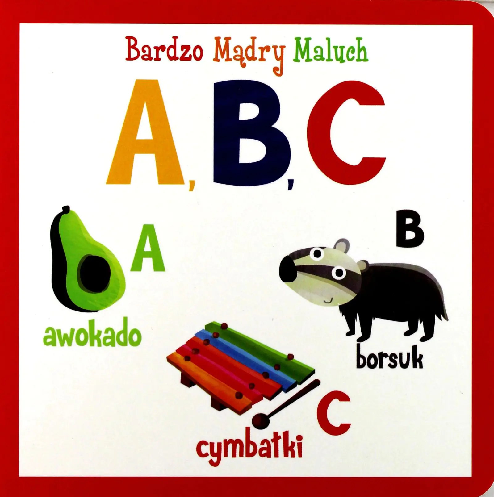 Książka - Bardzo mądry maluch. A B C