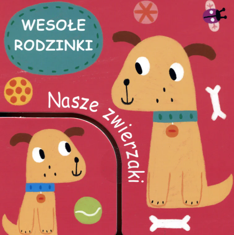 Książka - Wesołe rodzinki. Nasze zwierzaki