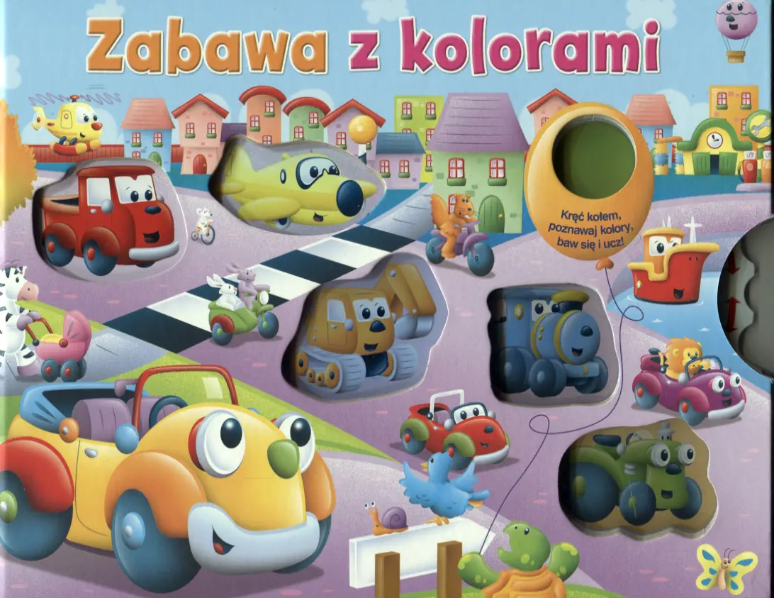 Książka - Zabawa z kolorami