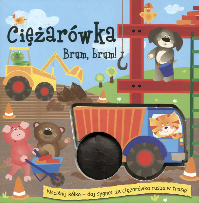 Książka - Ciężarówka. Brum, brum!