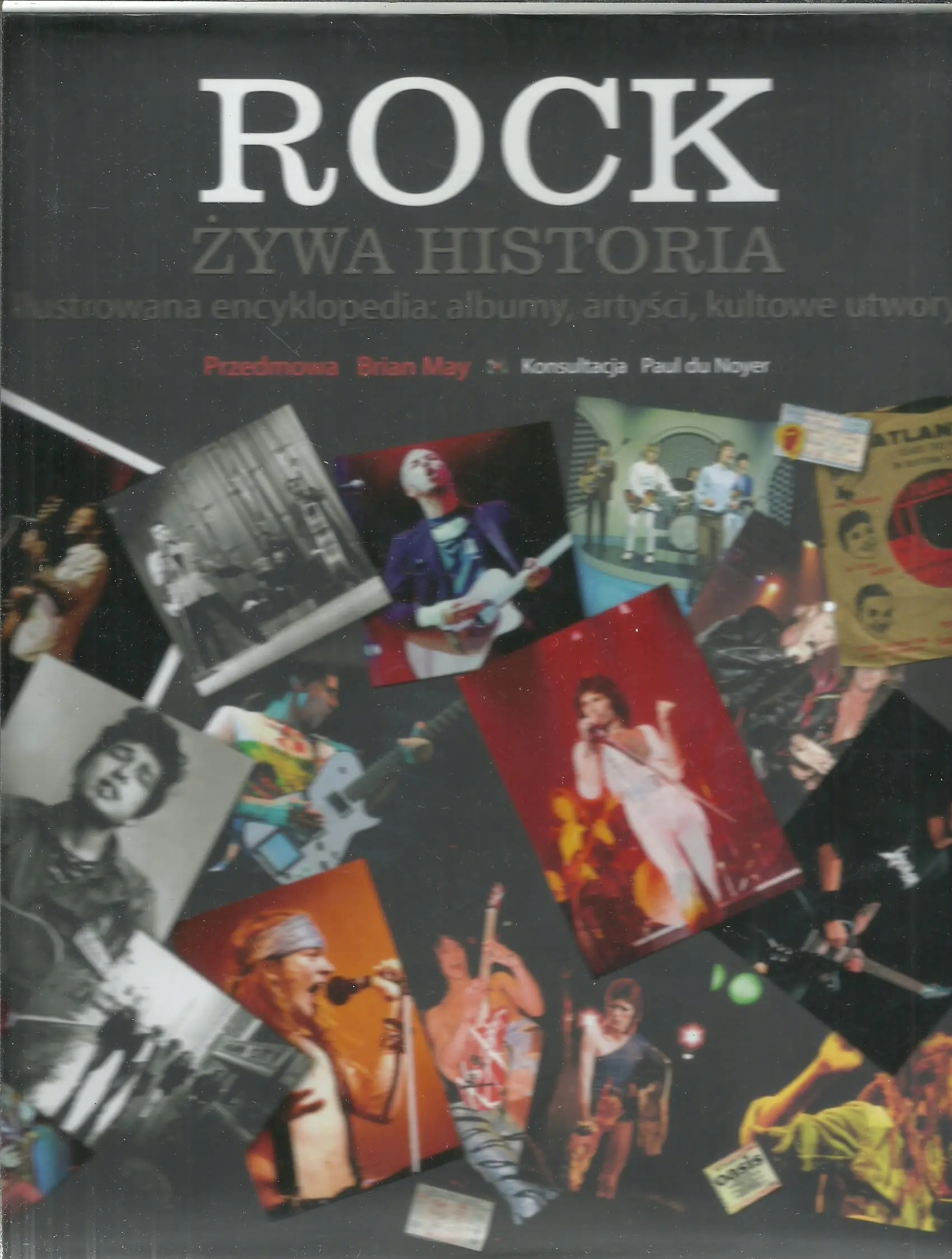 Książka - Rock. ¯ywa historia. Ilustrowana encyklopedia ..