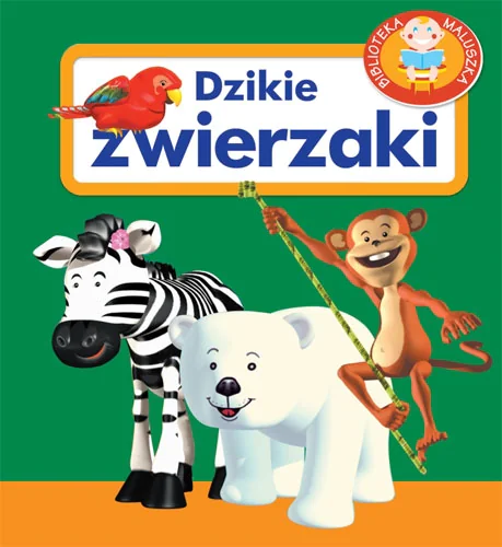 Książka - Dzikie zwierzaki. Biblioteka maluszka