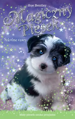 Książka - Magiczny piesek. Szkolne czary