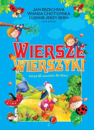 Książka - Wiersze, wierszyki. Ponad 60 utworów dla dzieci