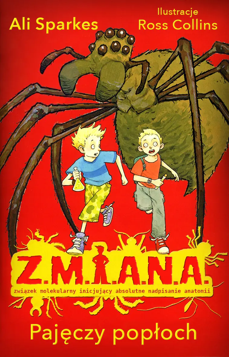 Książka - Z.M.I.A.N.A. Pajęczy popłoch