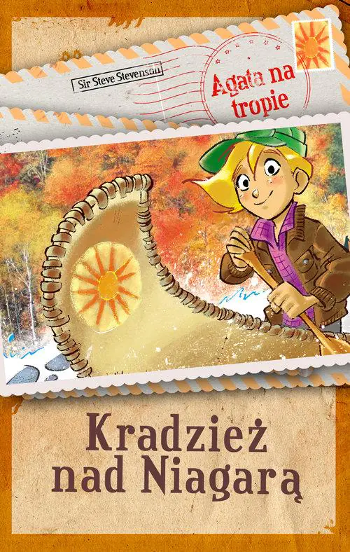 Książka - Agata na tropie. Tom 4. Kradzież nad Niagarą