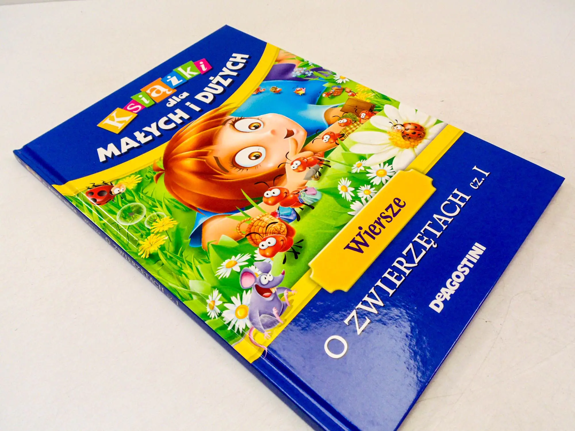 Książka - Książka dla małych i dużych wiersze o zwierzętach