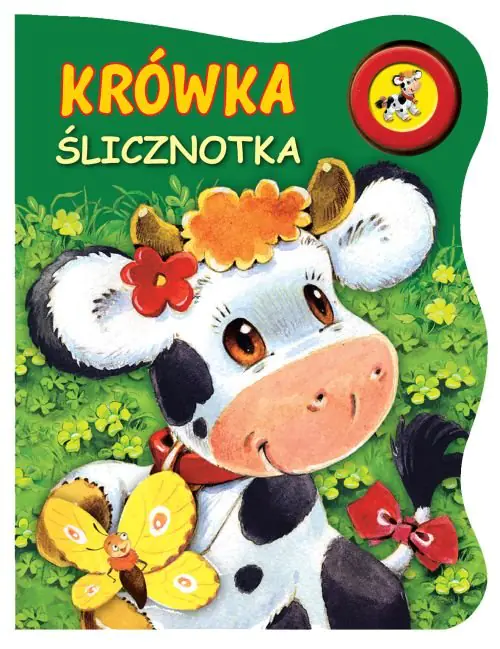 Książka - Krówka ślicznotka