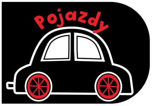 Książka - Pojazdy. Książeczki kontrastowe