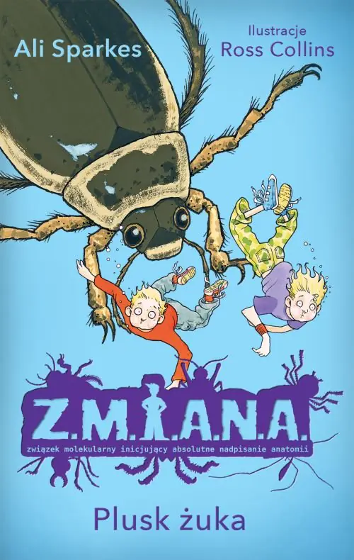 Książka - Z.M.I.A.N.A.. Plusk żuka