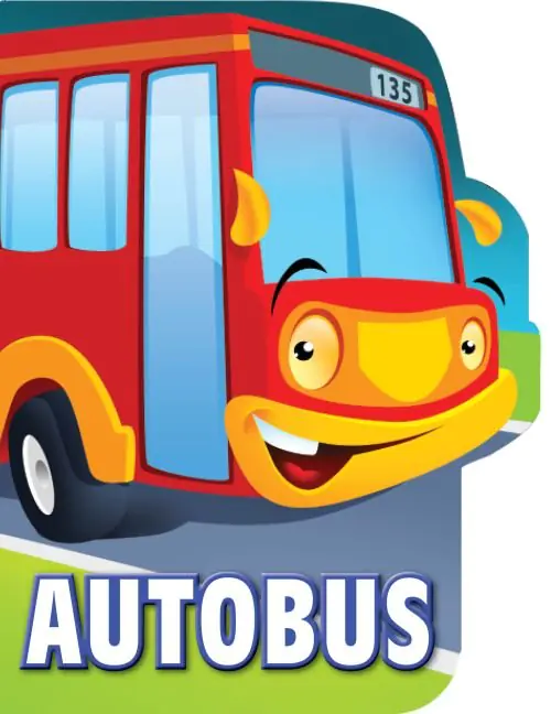 Książka - Wykrojnik - Autobus