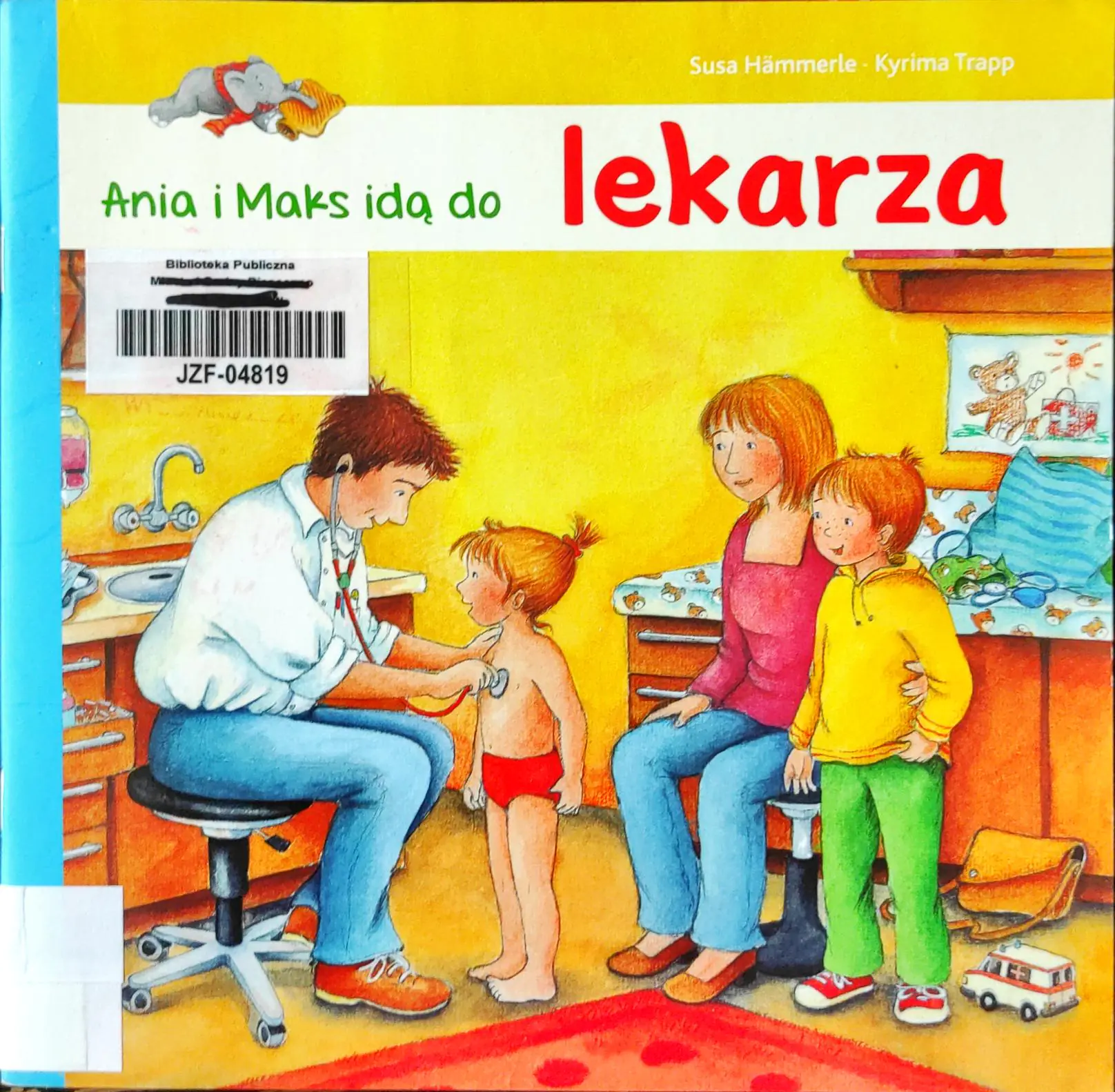 Książka - Ania i Maks idą do lekarza