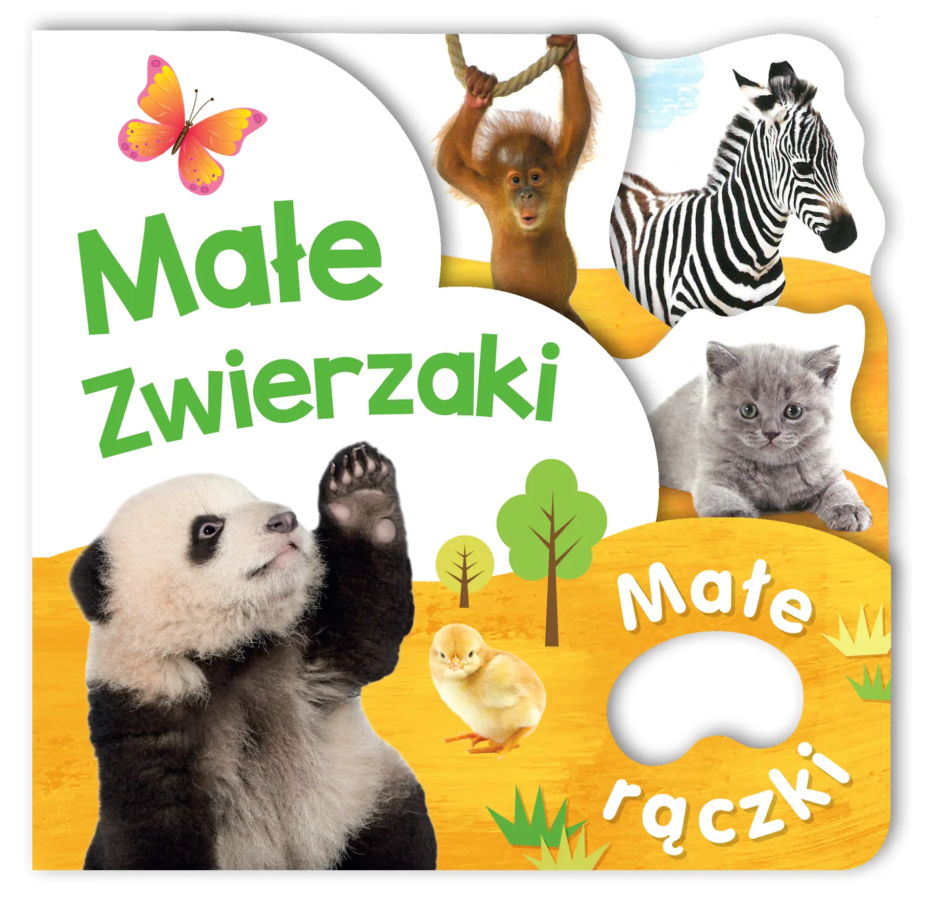 Książka - Małe rączki. Małe zwierzaki