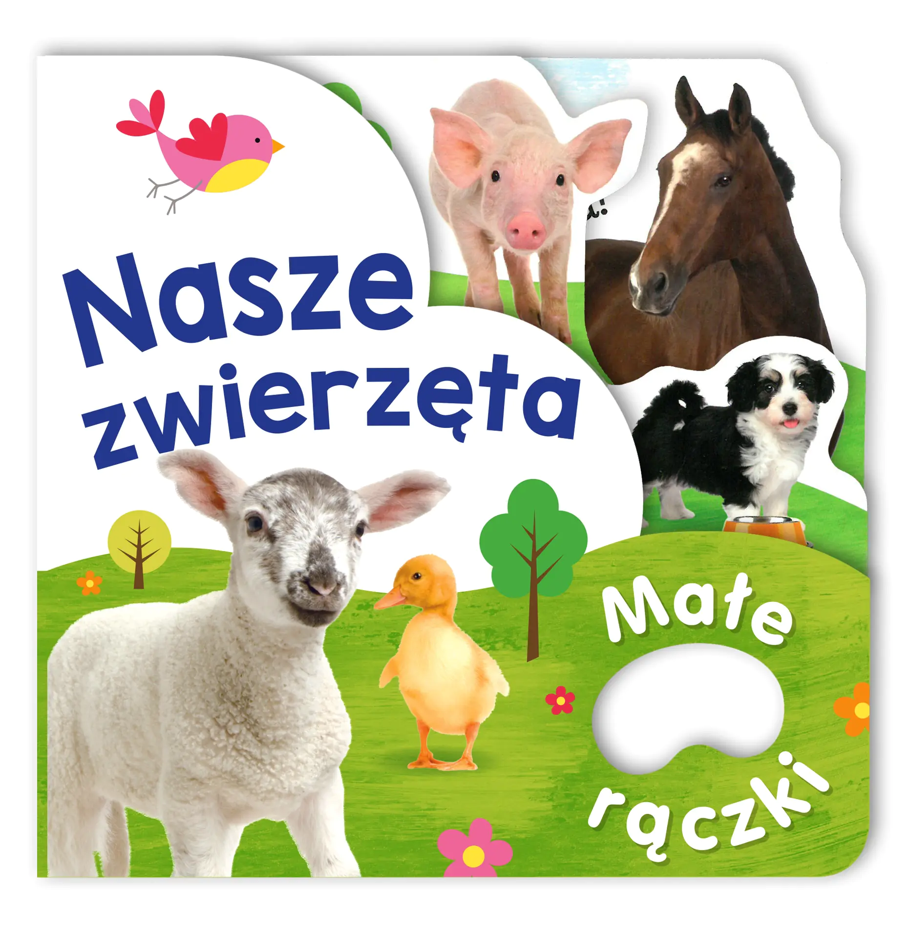 Książka - Małe rączki. Nasze zwierzęta