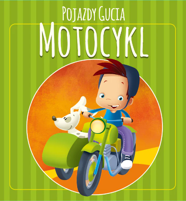 Książka - Pojazdy Gucia. Motocykl