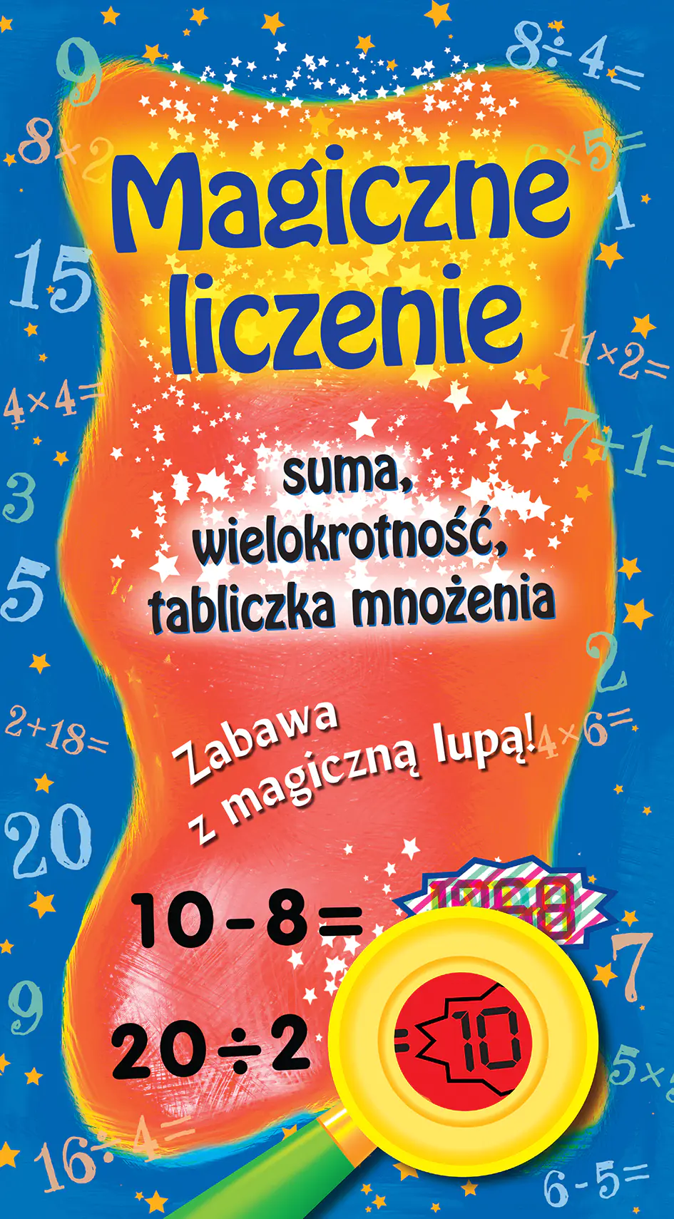 Książka - Magiczne liczenie. Suma, wielokrotność, tabliczka mnożenia