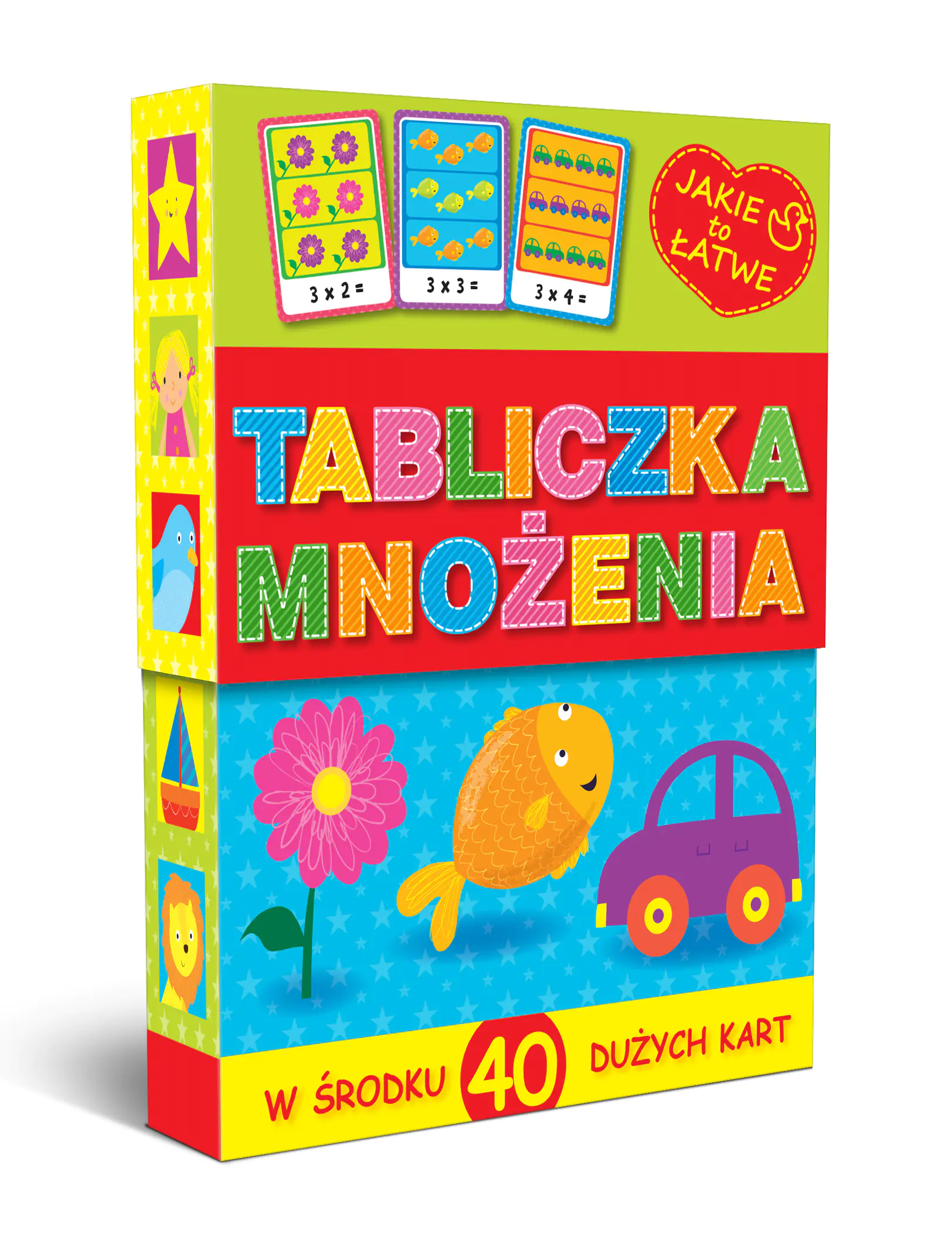 Książka - Karty malucha. Tabliczka mnożenia