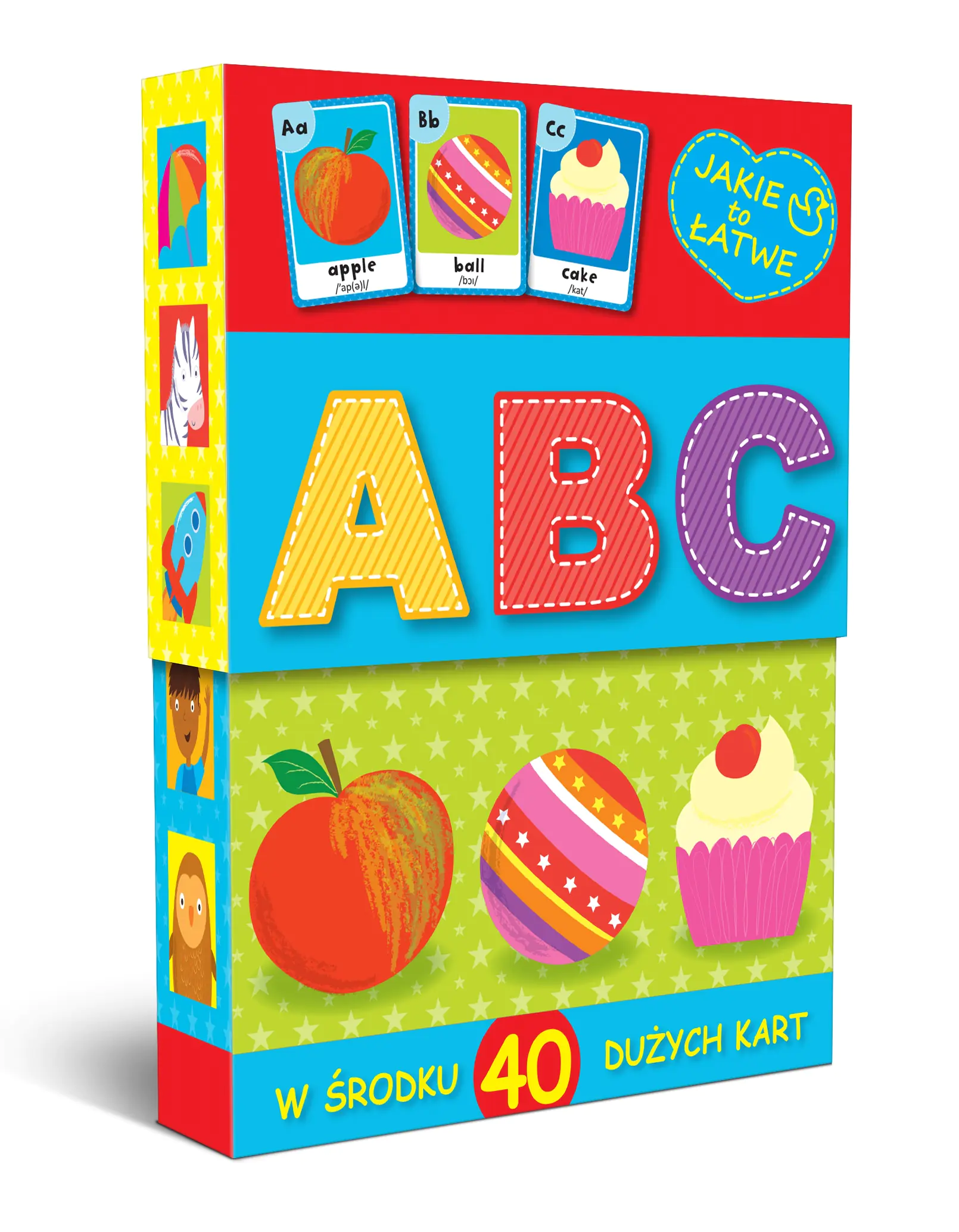 Książka - Karty malucha. ABC