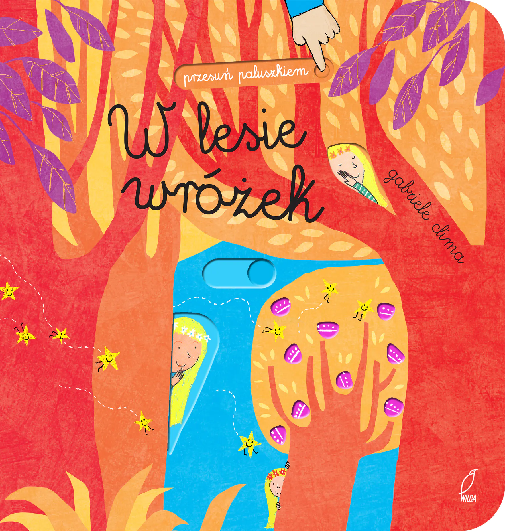 Książka - Przesuń paluszkiem. W lesie wróżek