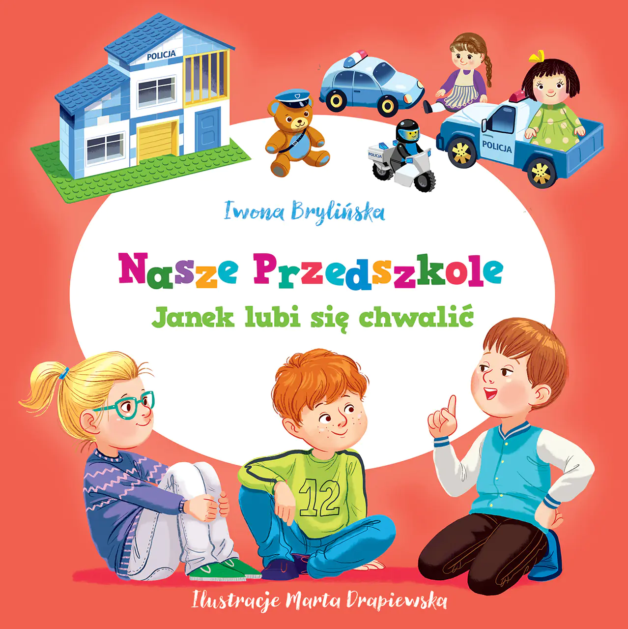 Książka - Nasze przedszkole. Janek lubi się chwalić