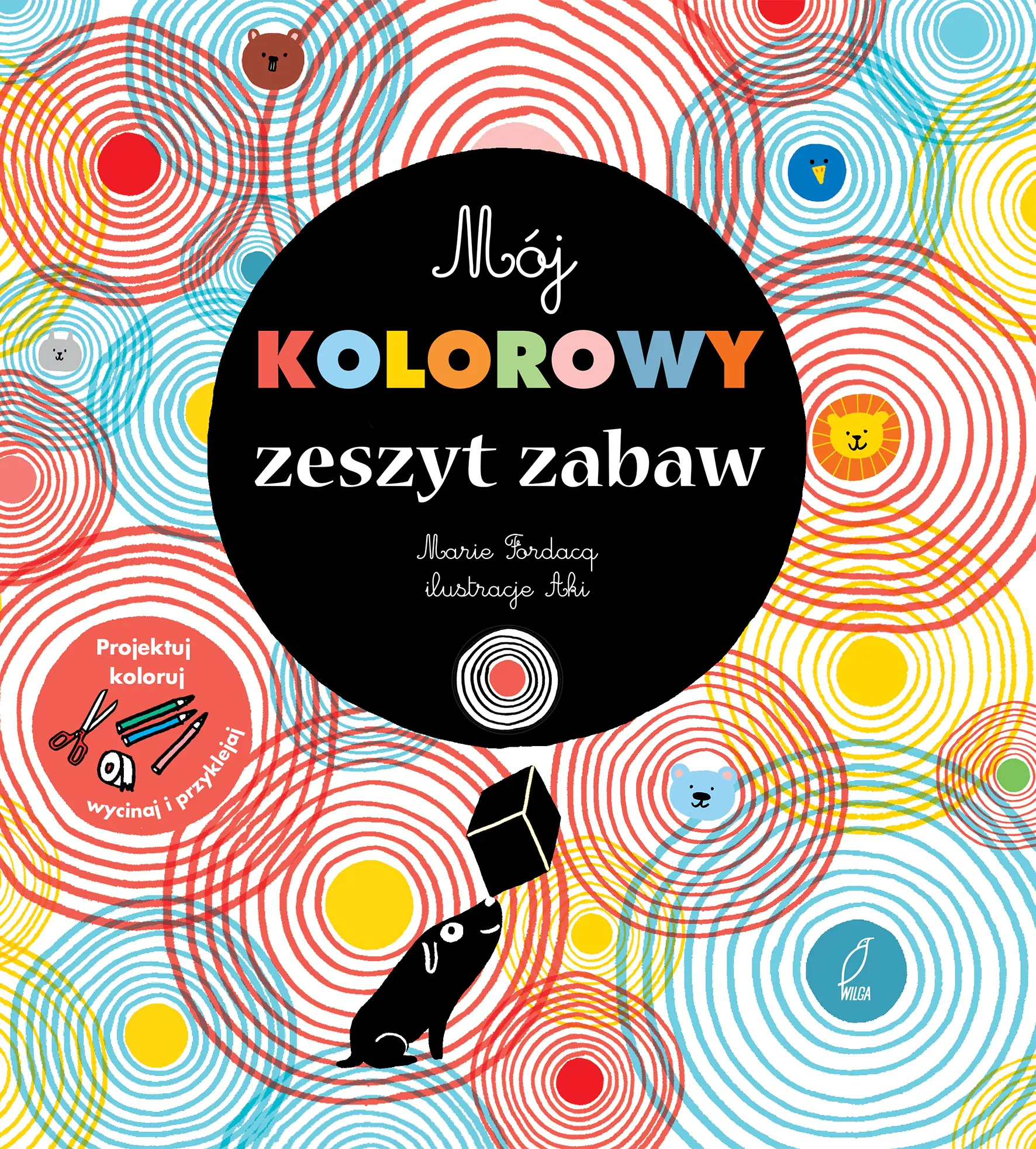 Książka - Mój kolorowy zeszyt zabaw