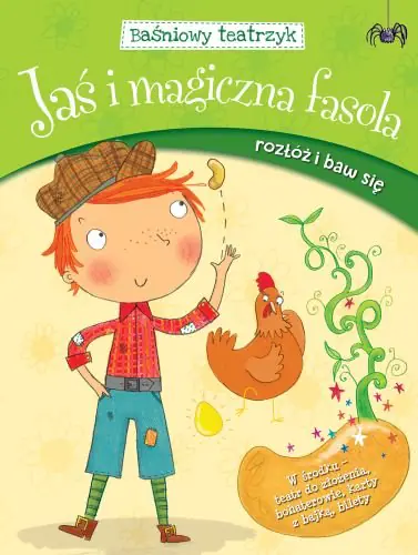 Książka - Baśniowy teatrzyk. Jaś i magiczna fasola