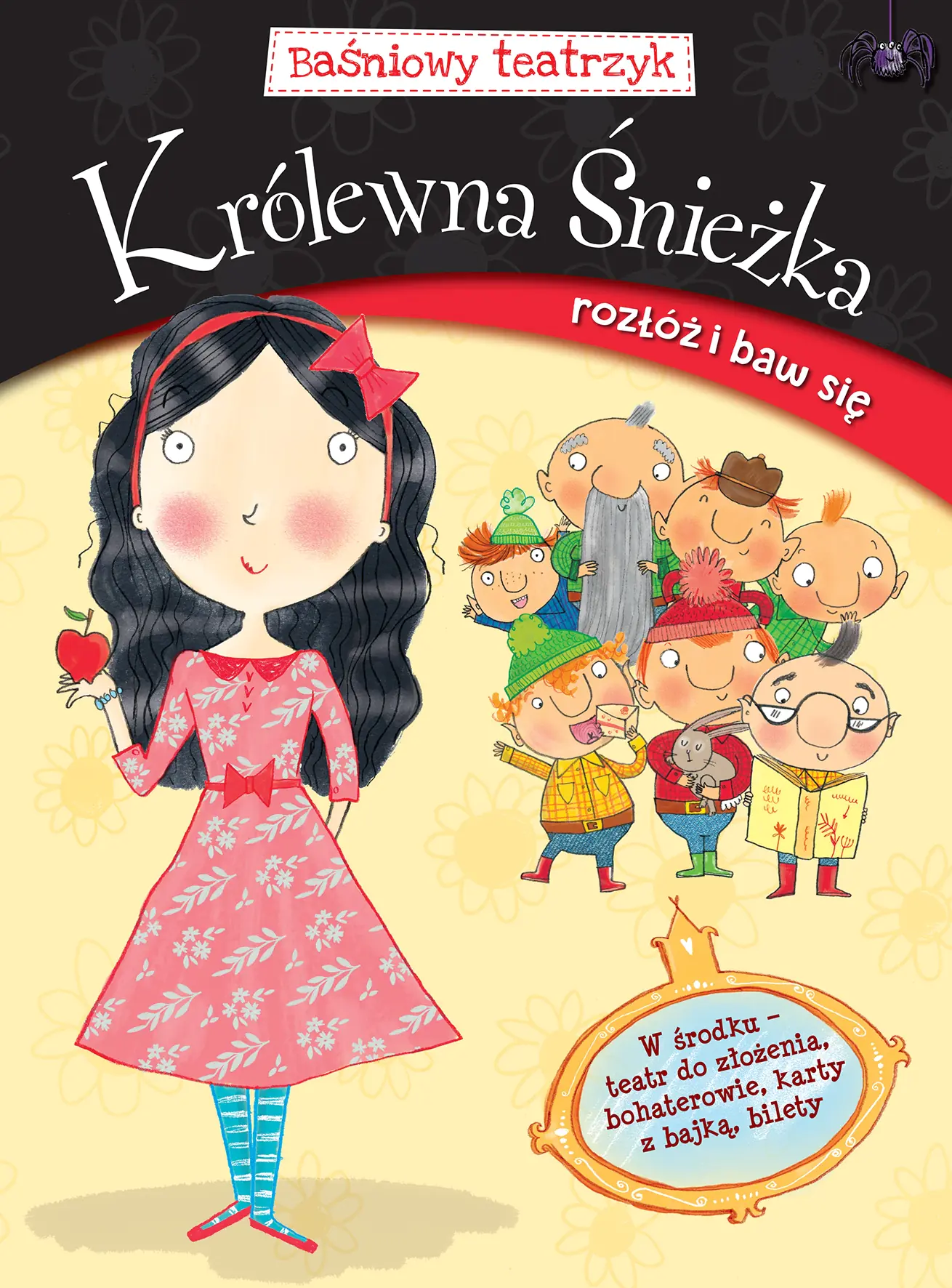 Książka - Baśniowy teatrzyk. Królewna Śnieżka
