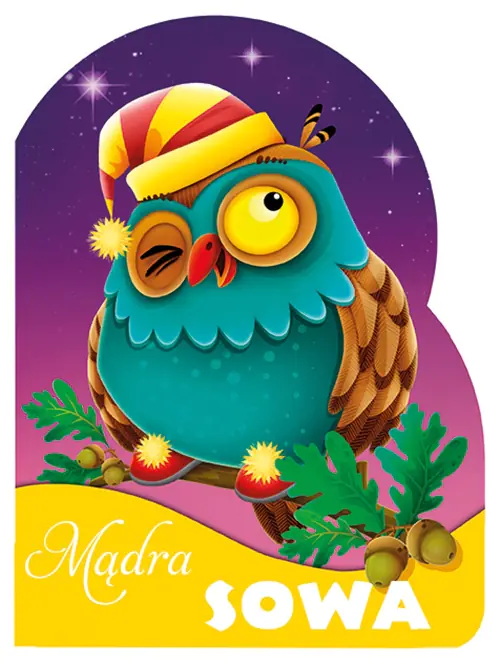 Książka - Wykrojnik. Mądra sowa