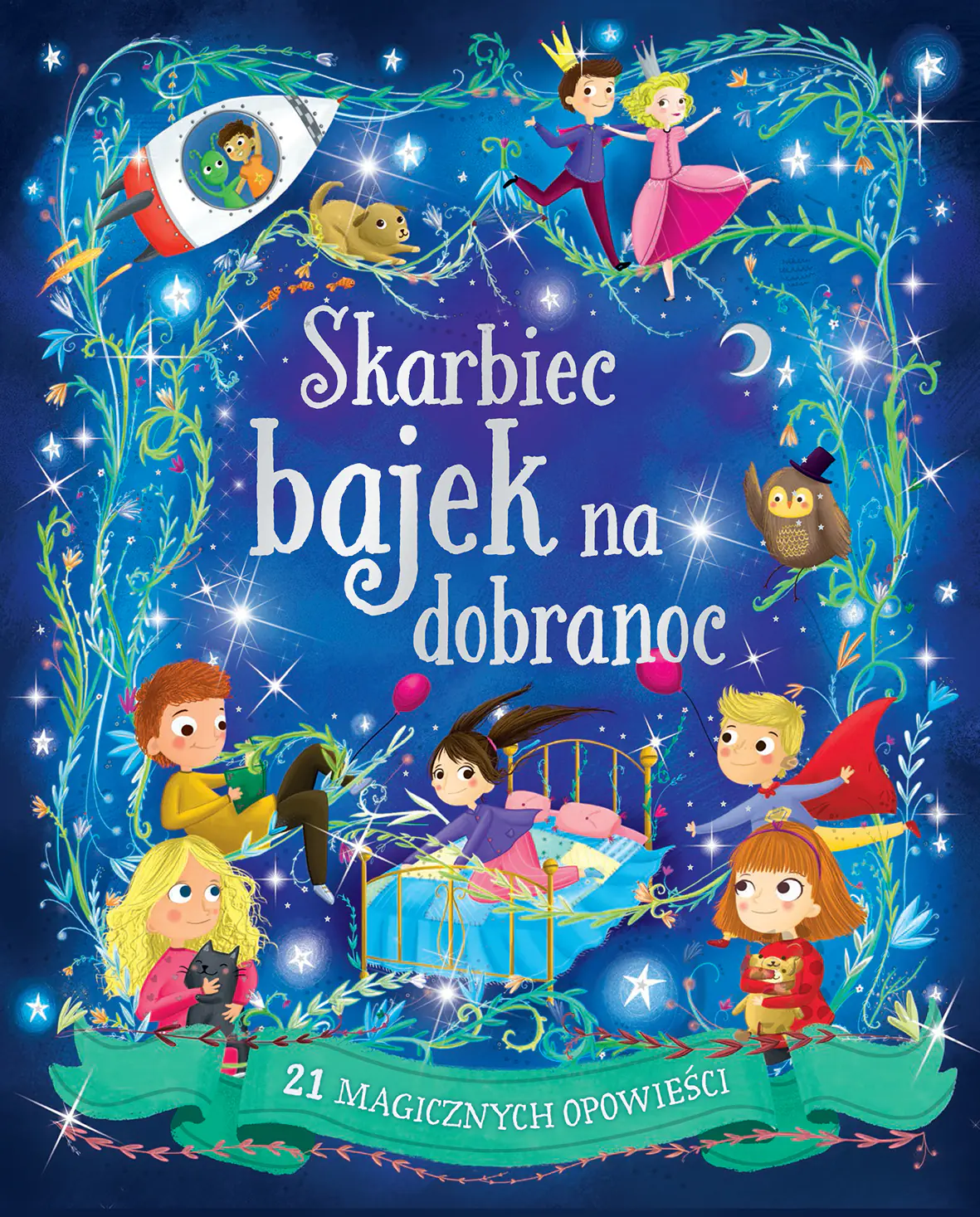 Książka - Skarbiec bajek na dobranoc