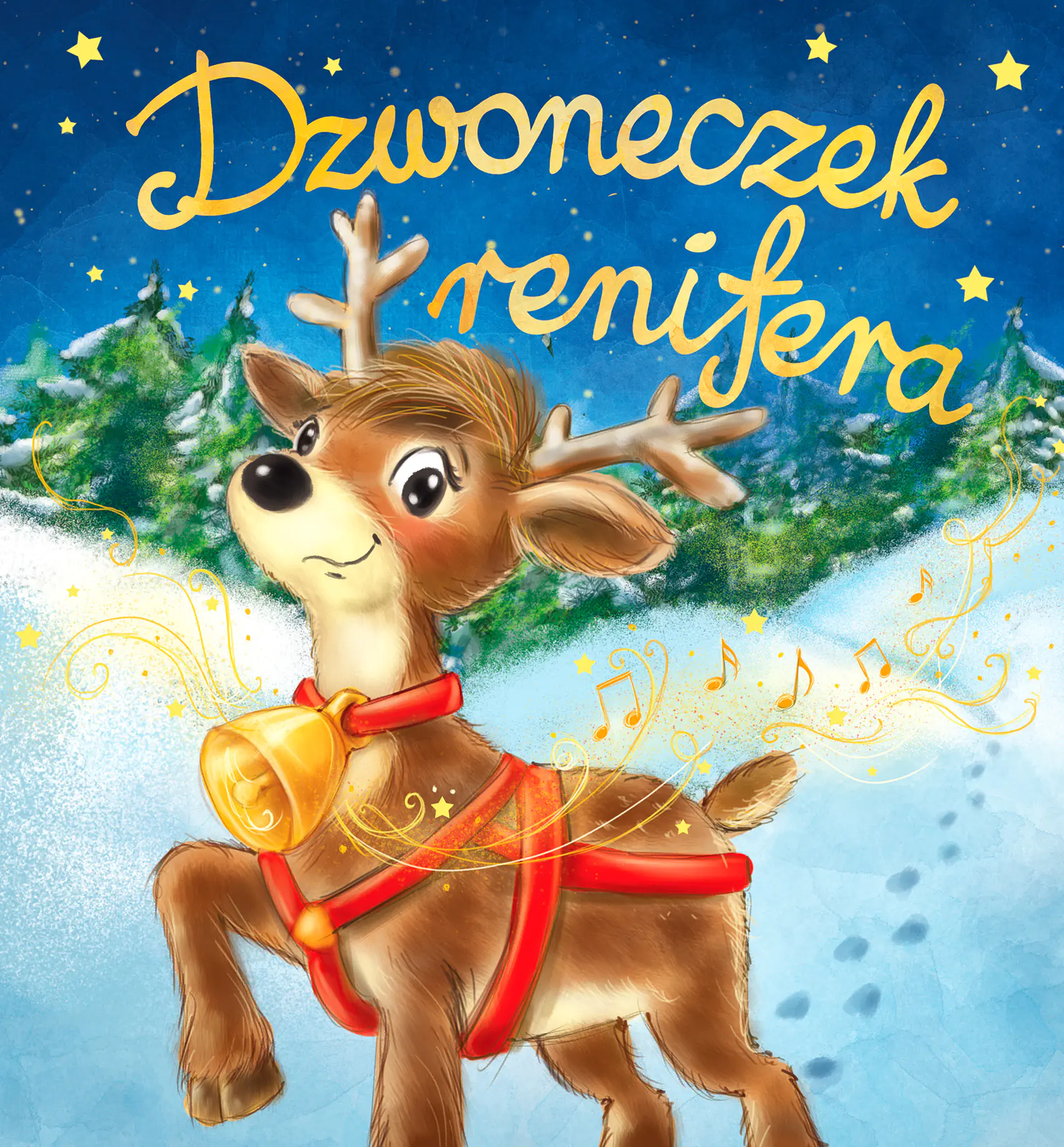 Książka - Harmonijki. Dzwoneczek Renifera