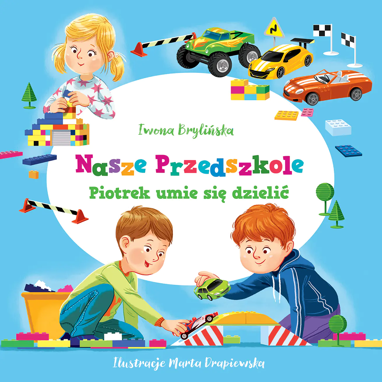 Książka - Nasze przedszkole. Piotrek umie się dzielić