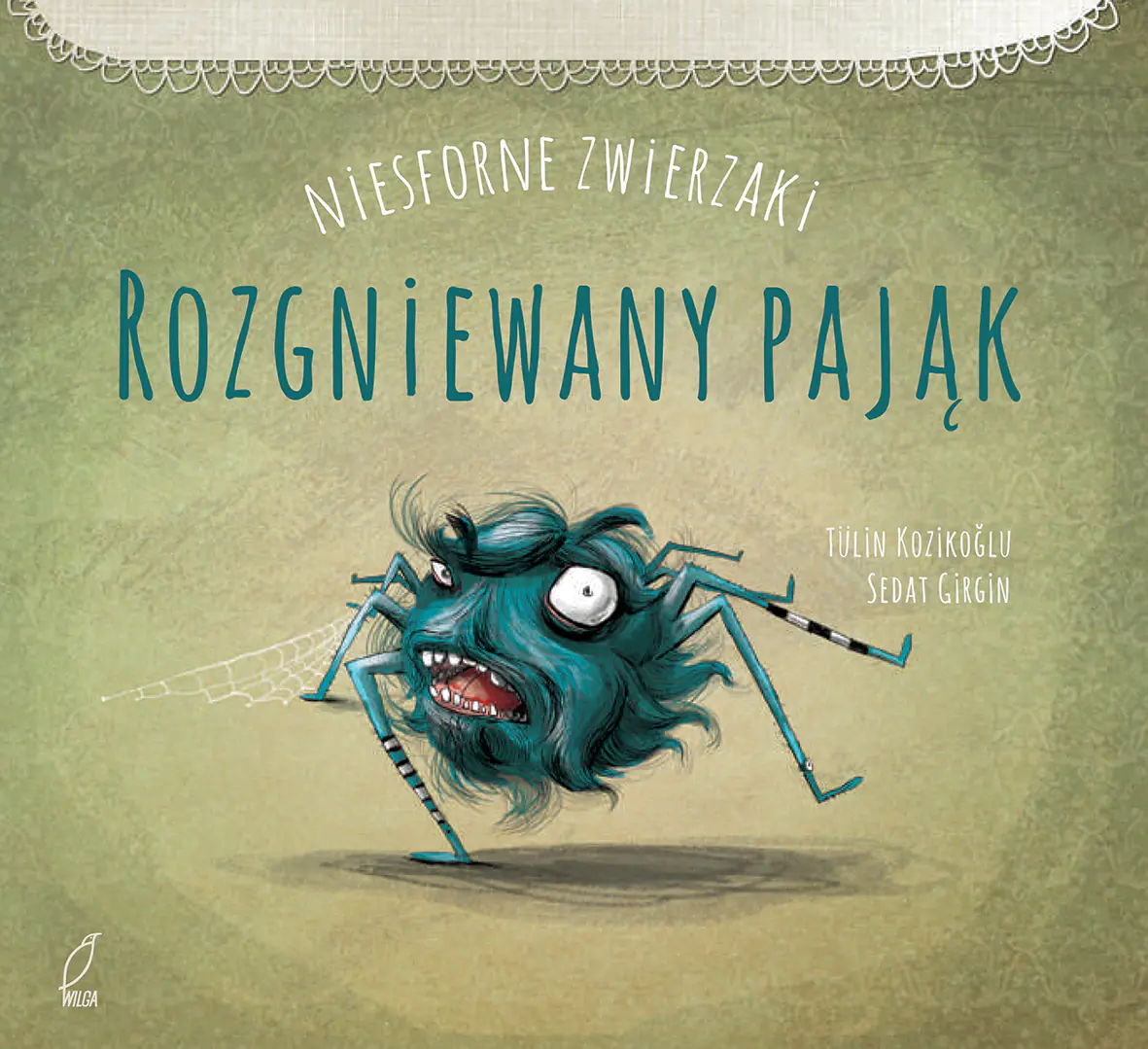 Książka - Niesforne zwierzaki. Rozgniewany pająk