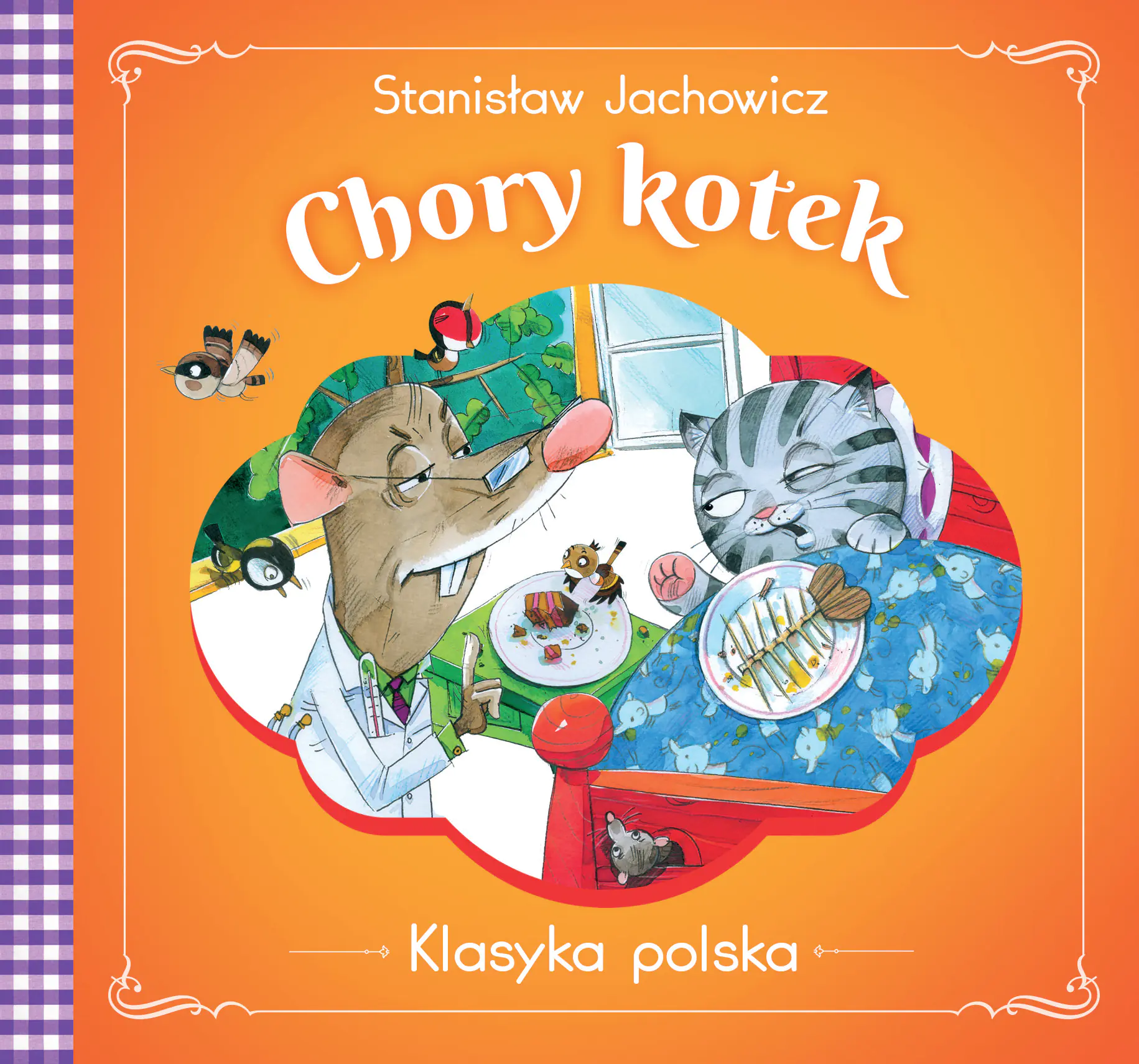 Książka - Chory kotek