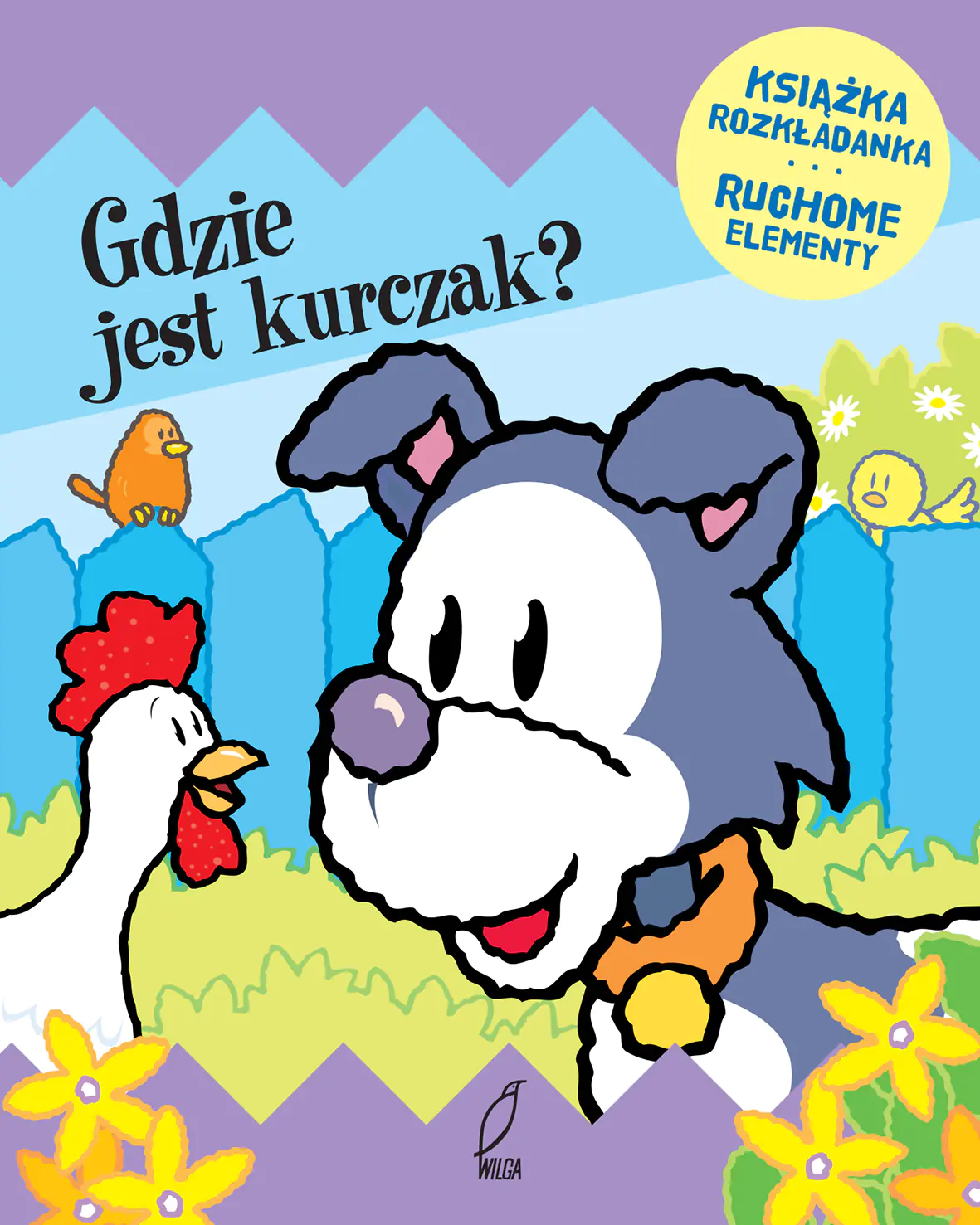 Książka - Książka rozkładana. Ruchome elementy. Gdzie jest kurczak?