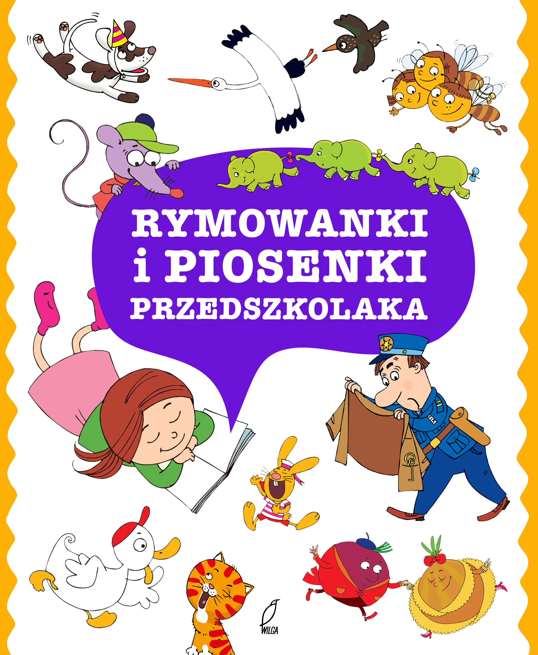 Książka - Rymowanki i piosenki przedszkolaka
