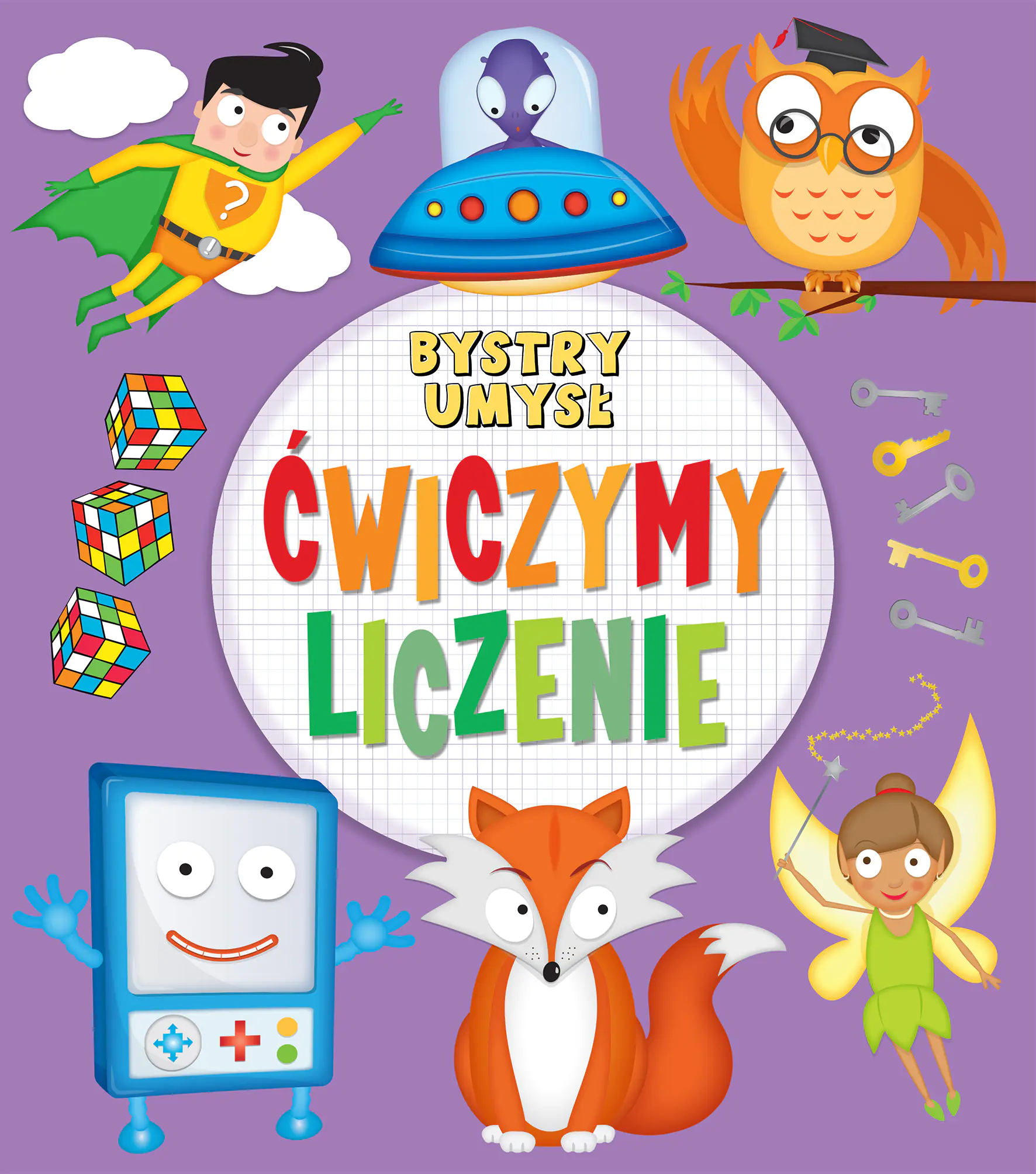 Książka - Bystry umysł. Ćwiczymy liczenie