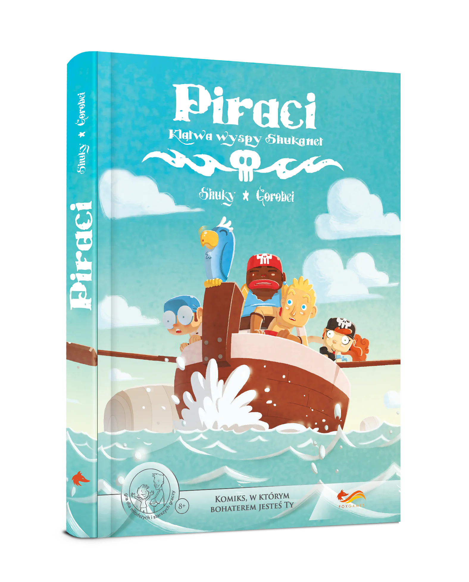 Książka - Piraci. Klątwa wyspy Shukanet