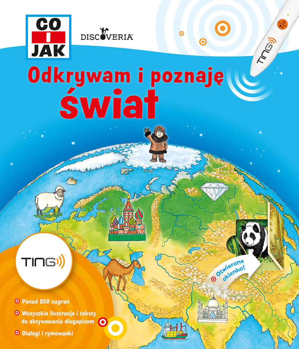 Książka - Ting. Odkrywam i poznaję świat