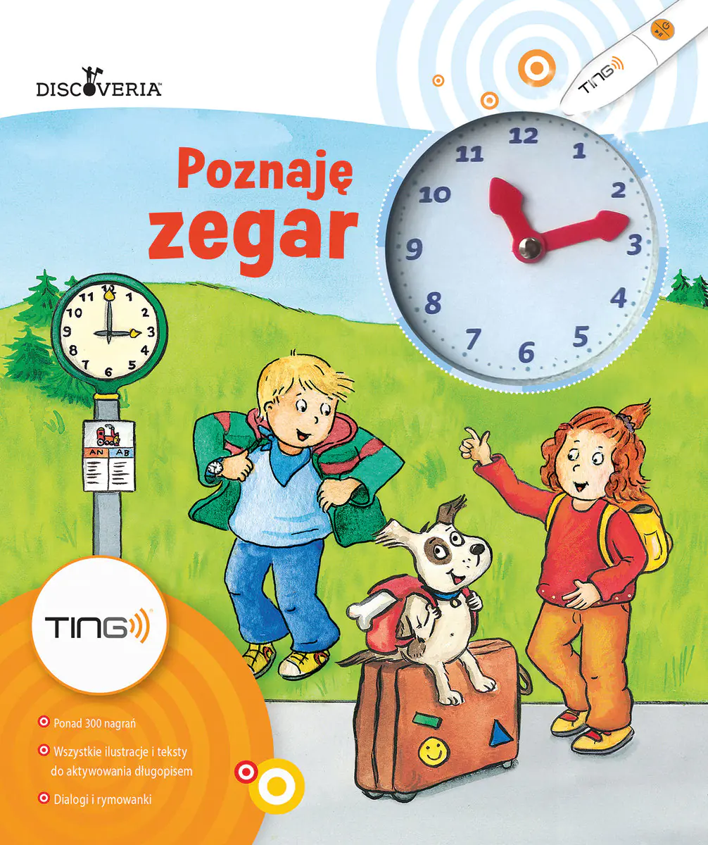 Książka - Ting. Poznaję zegar
