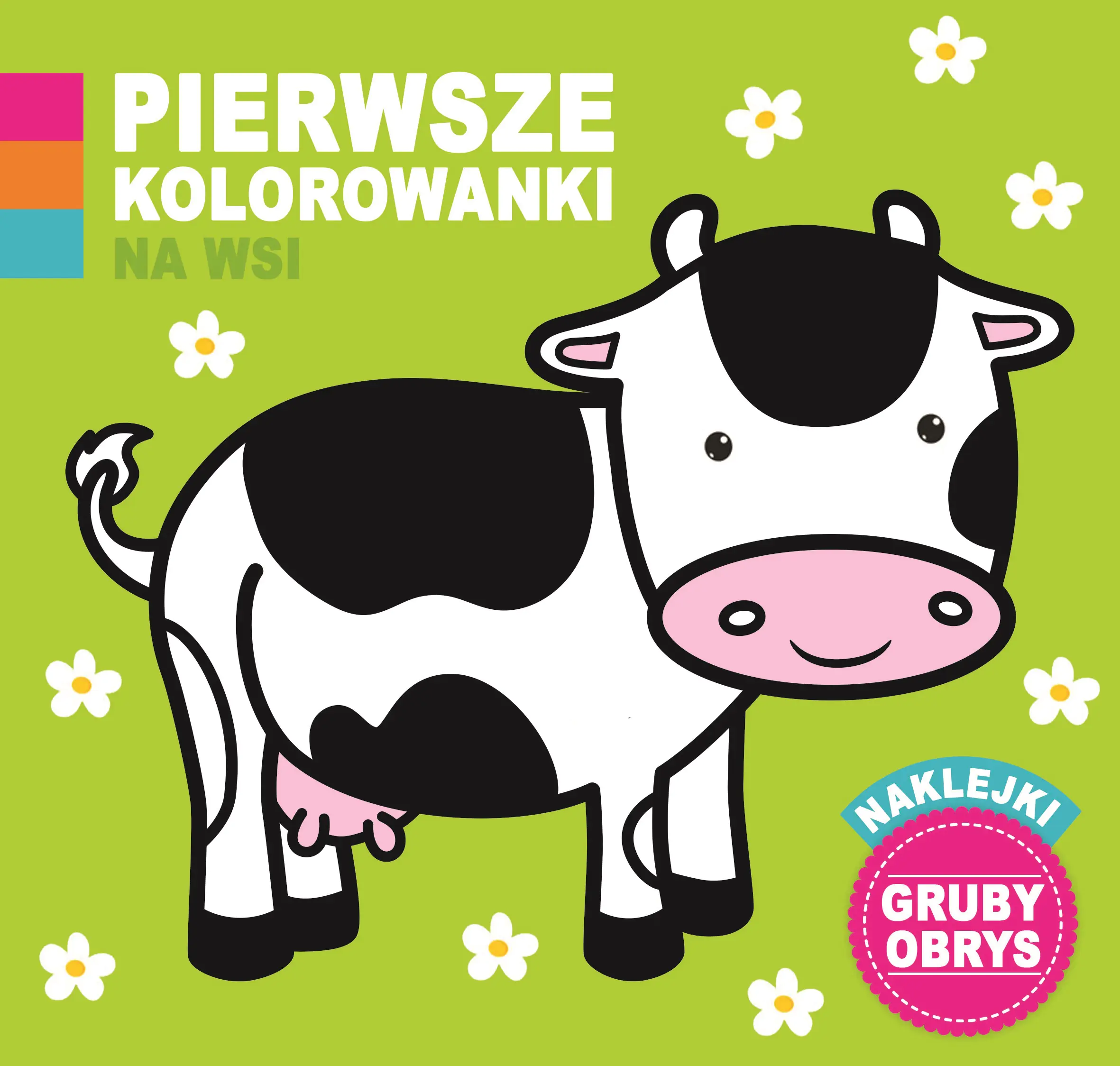 Książka - Pierwsze kolorowanki. Na wsi