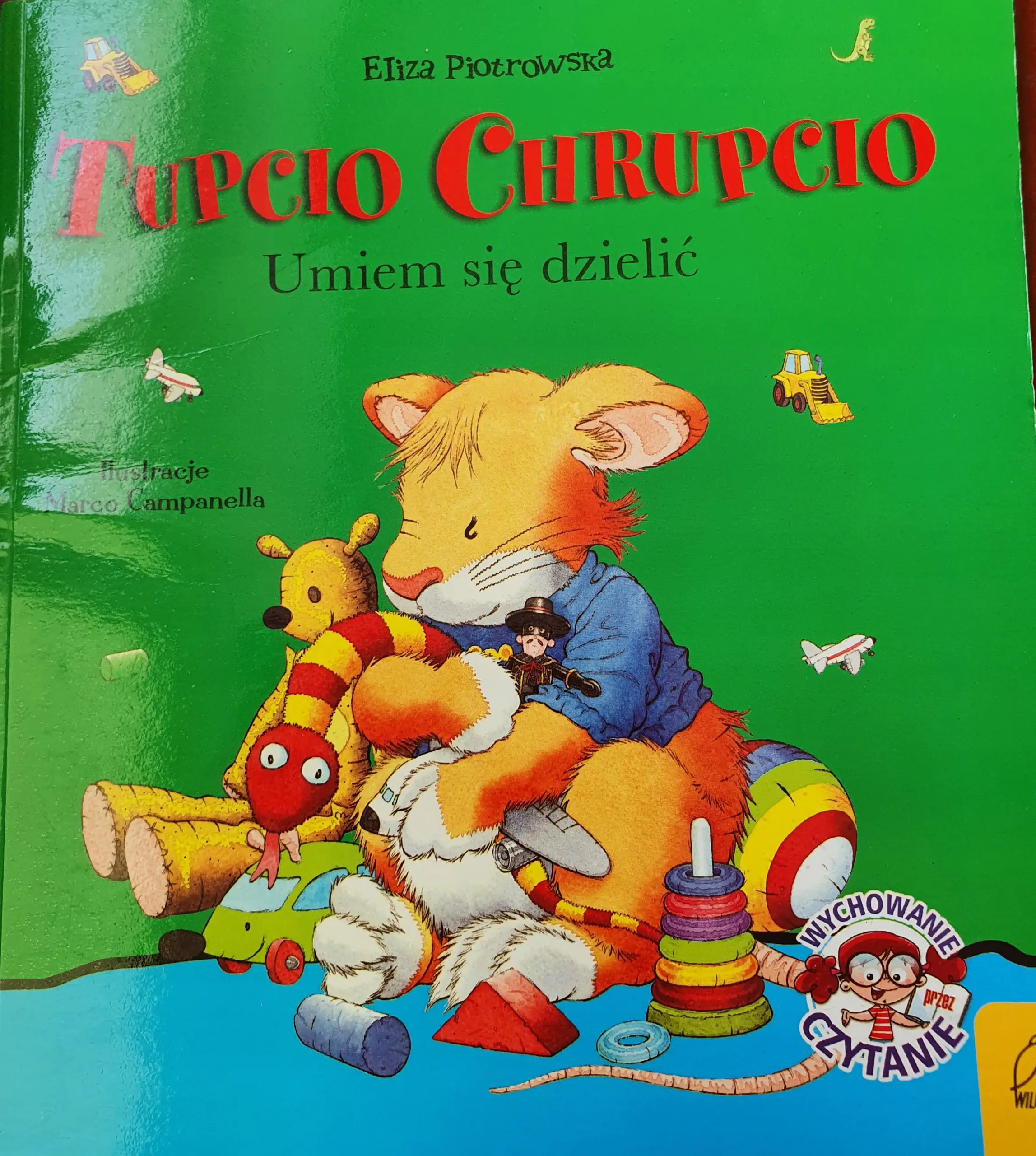 Książka - Tupcio Chrupcio. Umiem się dzielić