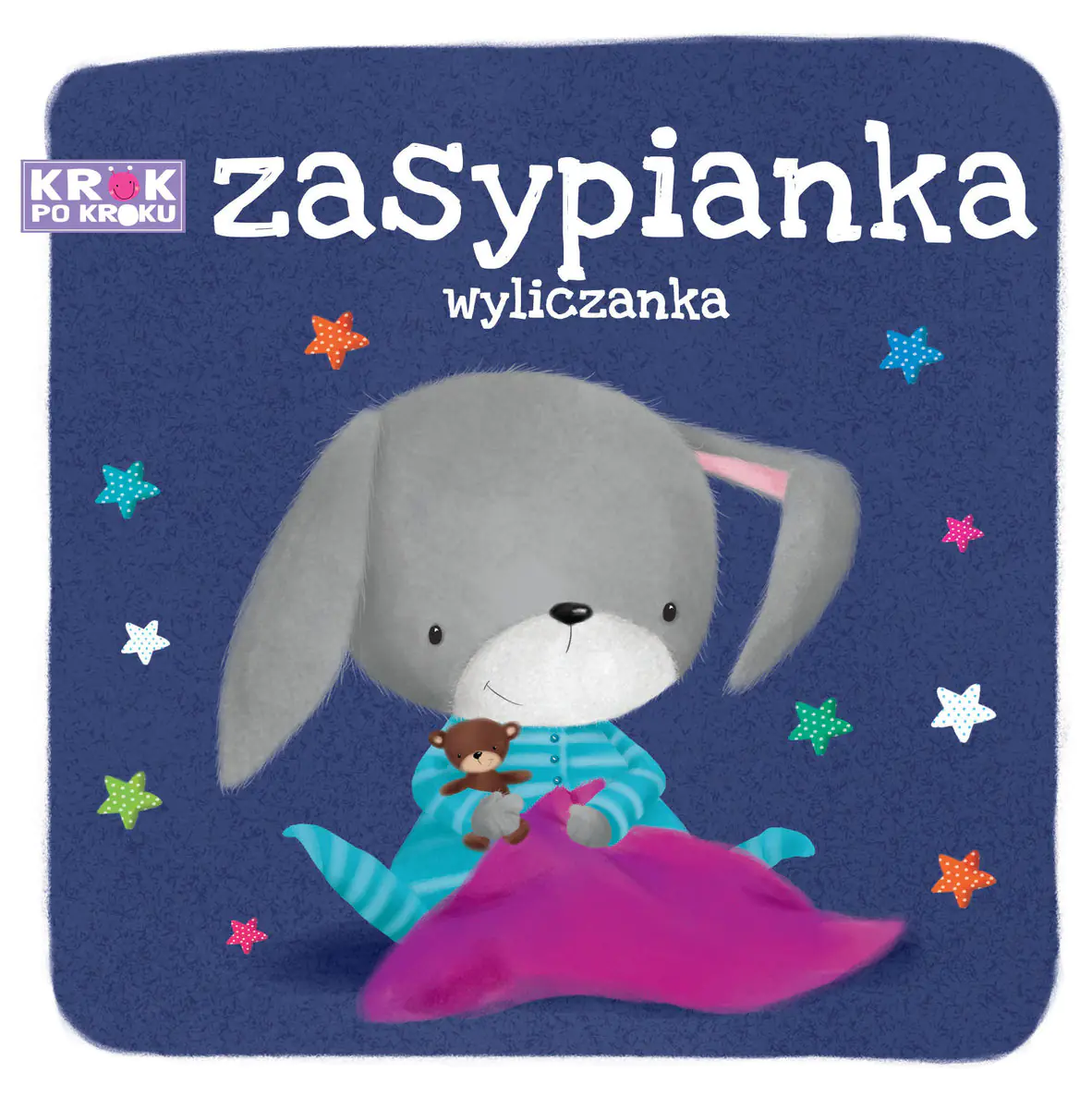 Książka - Krok po kroku. Zasypianka wyliczanka