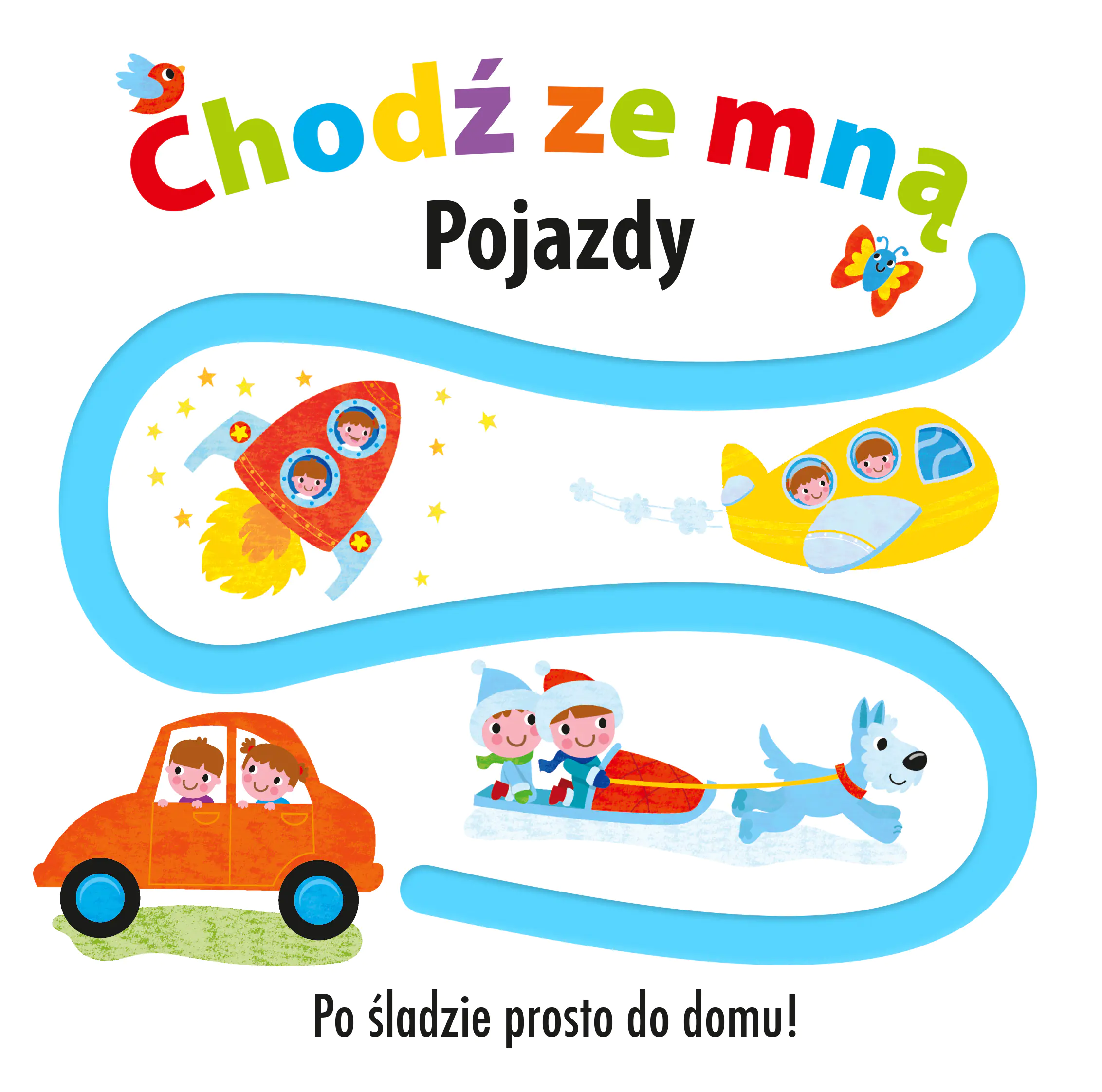 Książka - Chodź ze mną. Pojazdy