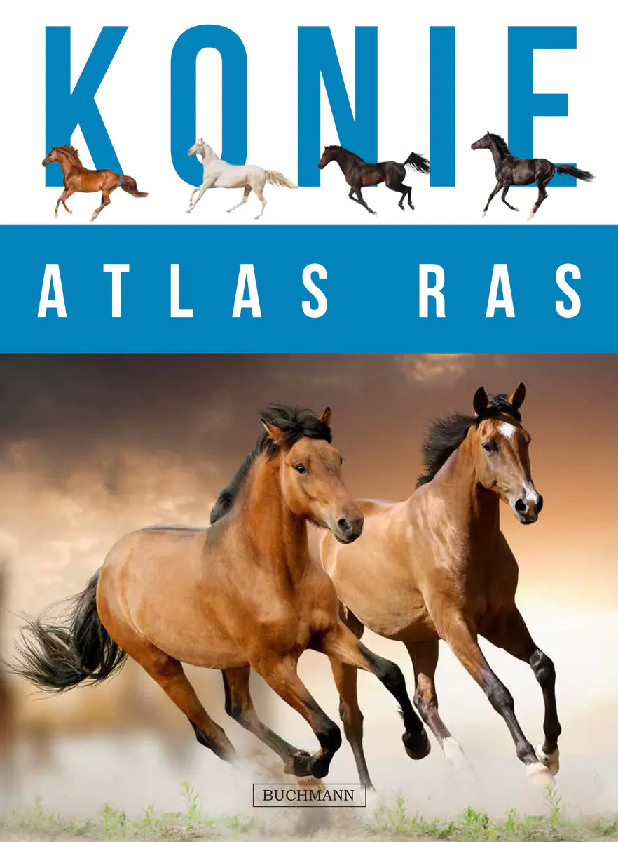 Książka - Atlas ras. Konie